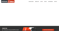 Desktop Screenshot of bobcat.de